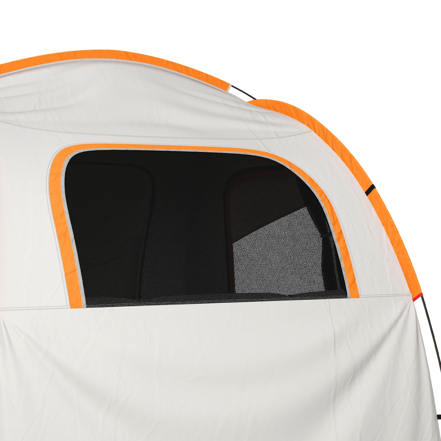 Outsunny 2000mm Waterproof SUV Tent, Car Tent with 3 Doors and Mesh Window, for 5-6 Person Camping Travel, Blue and Orange