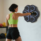 Soozier Music Boxing Machine for Adults, Wall Mounted Music Punching Machine with 9 Speeds & Modes, LED Lights