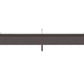 Outsunny Retractable Pergola Canopy Cover Replacement for 10' x 13' Pergola, Dark Grey