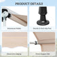 Outsunny 6.6'x5' Manual Retractable Patio Awning Window Door Sun Shade Deck Canopy Shelter Water Resistant UV Protector Beige