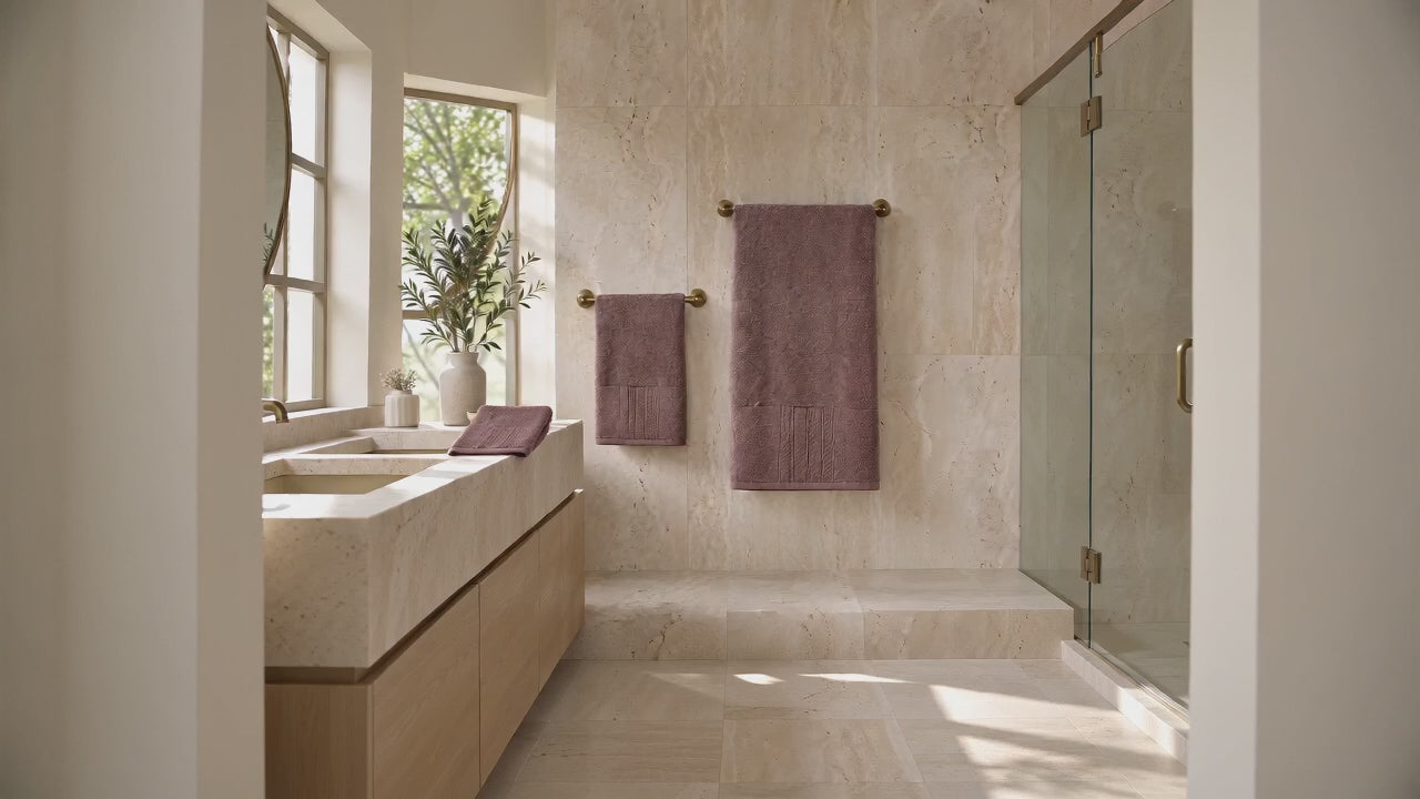 Aarniva Premium Brown Towel Set | Soft & Absorbent | Face, Hand & Bath Towels