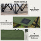 Outsunny 6 Seat Folding Camping Chair with Cup Holder and Carrying Case for Camping, Picnic, Sport Events, Black