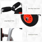Soozier Kayak Cart Dolly with Flat-Free Wheels and Aluminum Frame for Kayaks, Canoes, Paddleboards, Folding Design, Silver