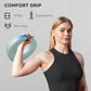 Soozier 13lbs Kettlebell, Soft Kettle Bell with Wide Handle for Home Gym Weight Lifting and Strength Training, Light Blue
