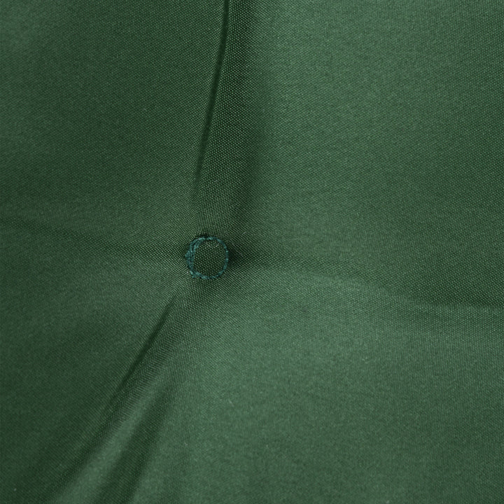 Outsunny 6-Piece Seat Cushion Replacement, Outdoor Patio Chair Cushions Set with Ties, Button Tufted, Dark Green