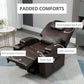 HOMCOM Power Lift Recliner Chair for Elderly, PU Leather Lift Chair with Footrest, Remote Control, Side Pockets and Cup Holders, Reclining Sofa for Living Room, Black