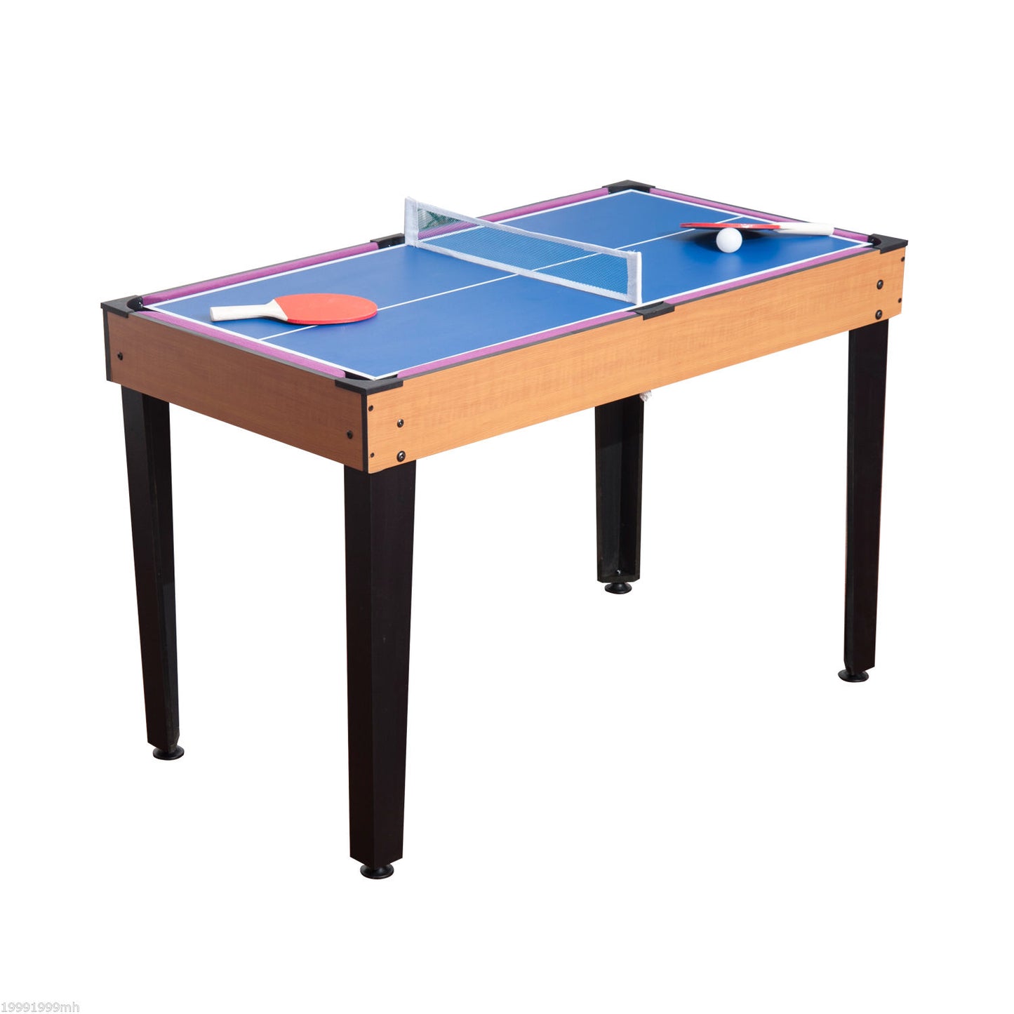 Soozier 3 in 1 Multi-use Mini Games Table Tennis Billiard Pool Air Hockey Set with All Accessories