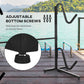 Soozier Freestanding Kayak Storage Rack with Adjustable Length, Heavy Duty Dual Kayak, SUP, Canoe, Paddleboard Rack for Indoor, Outdoor, Garage, Dock