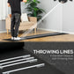 Soozier 9.8 x 2 ft Professional Rubber Dart Mat with 4 Throwing Distances for Pub Club Home, Black