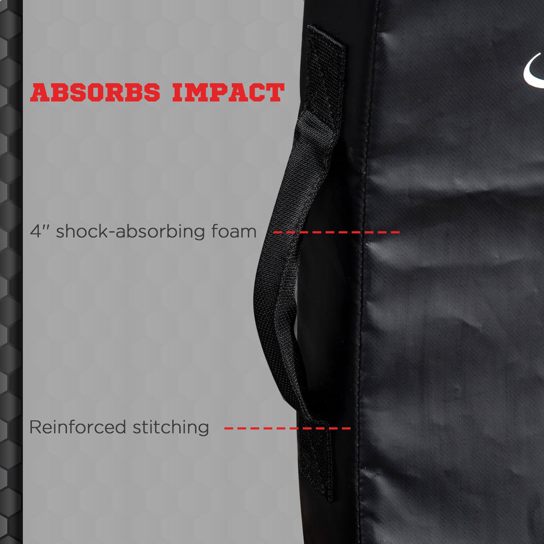 Soozier Boxing Pad, Kick Shield, Curved Muay Thai Kicking Pad, Great for MMA, Taekwondo, Krav Maga, Martial Arts, Karate