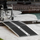HOMCOM 6ft Wheelchair Ramp Scooter Mobility Non-Skid Layering Portable Foldable Aluminium
