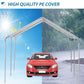 Outsunny 10'x20' Carport Heavy Duty Galvanized Car Canopy with Included Anchor Kit, 3 Reinforced Steel Cables, Grey