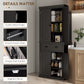 HOMCOM 72" Kitchen Pantry, Freestanding Storage Cabinet with Drawer, Doors, White