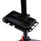 HOMCOM Bike Repair Work Stand Adjustable Telescopic Arm 70.75" Rack Tool Tray Cycle