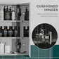 kleankin Wall Mounted Medicine Cabinet with Mirror Wall Mirror Cabinet with Hinged Doors 3-Tier Storage Shelves Silver