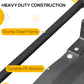 Aosom Bike Trailer, Bicycle Cargo Carrier with Suspension, Triple Safety Features, 16" Wheels, Hitch, Steel Frame, Black