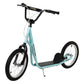 Aosom Kids Kick Scooter for 5+ Year Old, Kids Ride on Toy w/ 16'' Inflatable Wheel Dual Brakes, Black