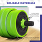 Soozier 88lbs 4-in-1 Adjustable Weight Dumbbell Set, Barbell, Kettlebell, Push Up Stand, Green