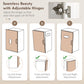 HOMCOM 5-Door Kitchen Pantry Cabinet, Freestanding Storage Cabinet Cupboard with Adjustable Shelves, 71"