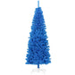 HOMCOM 4FT Artificial Christmas Tree Holiday Xmas Holiday Pencil Tree Decoration with Automatic Open for Home Party, Pink