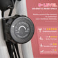 Soozier 3 in 1 Folding Exercise Bike, Foldable Stationary Bike with 8-Level Magnetic Resistance, Adjustable Seat, Black