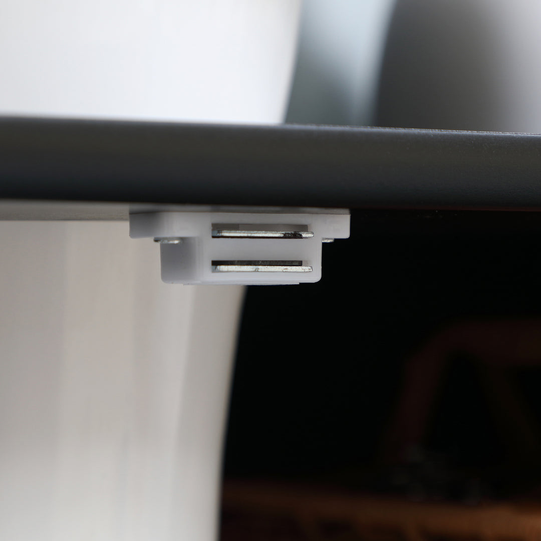 HOMCOM Under Sink Bathroom Cabinet with 2 Doors and Shelf, Pedestal Sink Bathroom Vanity Furniture, White