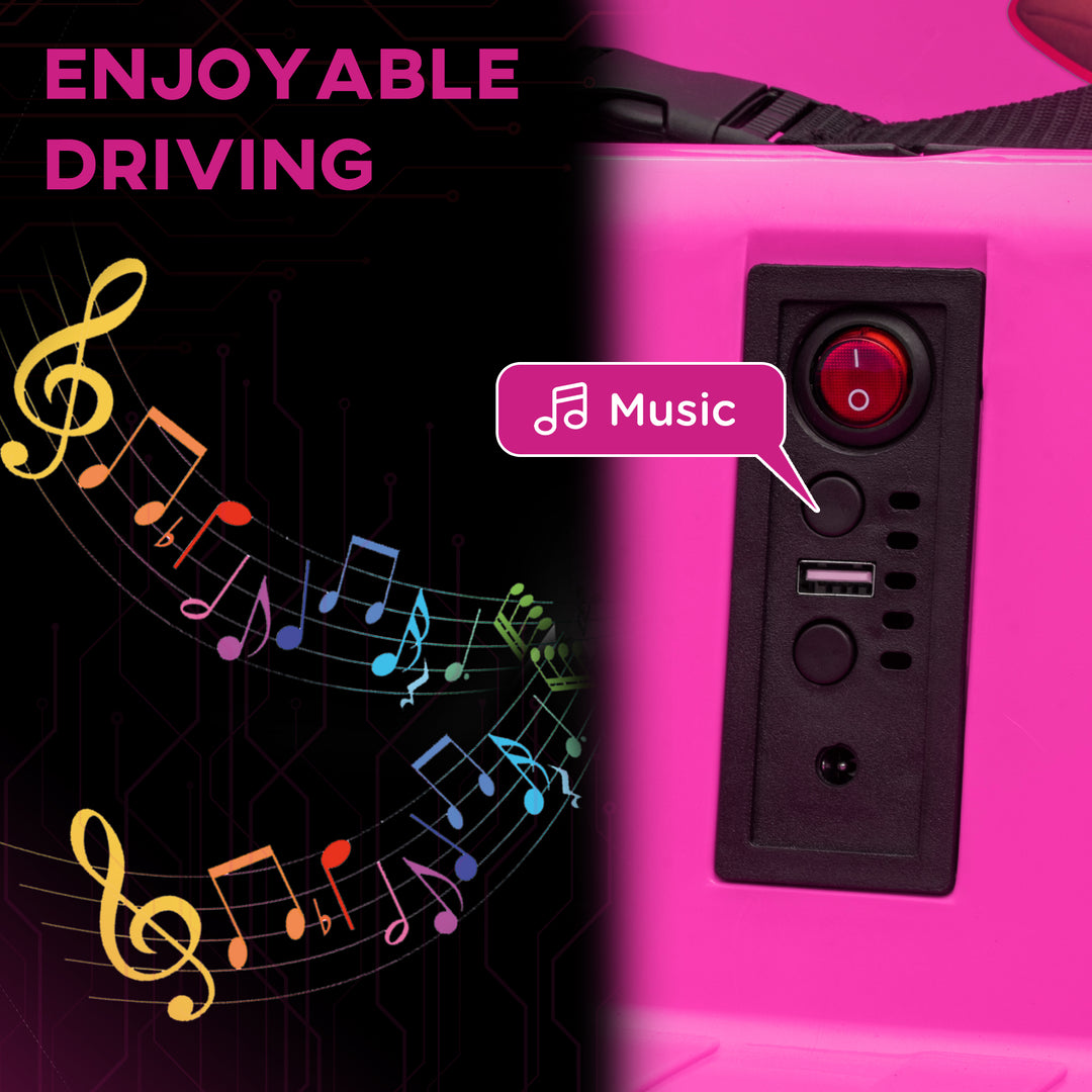 Qaba Angry Bird Licensed Electric Ride on Car, 12V Bumper Car for Kids w/ Dual Joysticks, 360 Degree Spin, Blue