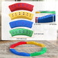 Outsunny 8pcs Balance Beam for Kids, 4 Sensory Pads and 4 Beams with Non-slip Surface & Bottom, Stackable Stepping Stones Kids for Boys Girls 3-6 Years, Multicoloured