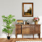Outsunny Artificial Bamboo Tree, 4ft Fake Tree with Realistic Leaf and Natural Trunk, Decorative Plant in Nursery