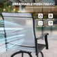 Outsunny Outdoor Bar Stools Set of 2, Swivel Bar Height Chairs with High Back, Curved Armrests and Steel Frame, Black