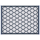 Outsunny 9'x12' Reversible Outdoor RV Rug, Patio Floor Mat, Plastic Straw Rug for Backyard, Deck, Beach, Camping, Black