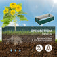 Outsunny Galvanized Raised Garden Bed, Outdoor Planter Box for Vegetables, Flowers, Herbs, 4' x 2' x 1', Grey