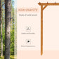 Outsunny 85" Wooden Outdoor Garden Arbour, Garden Arch Trellis for Climbing Vines  for Wedding and Ceremony - Orange