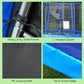 Outsunny 84.75" Kids Trampoline 7 FT Indoor Outdoor Trampolines with Safety Net Enclosure Built-in Zipper Padded Covering, for Boys and Girls, Red