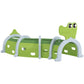 Qaba Lion Design Tunnel for Kids to Crawl Through, for 3-6 Years, Multicoloured