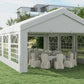 Wedding Tent with Sidewalls - Heavy Duty Party Tent, White