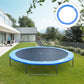 Soozier 14FT Trampoline Pad Replacement, Î¦168" Spring Cover, Water-Resistant Universal Round Trampoline Safety Pad, No Holes for Pole, Blue