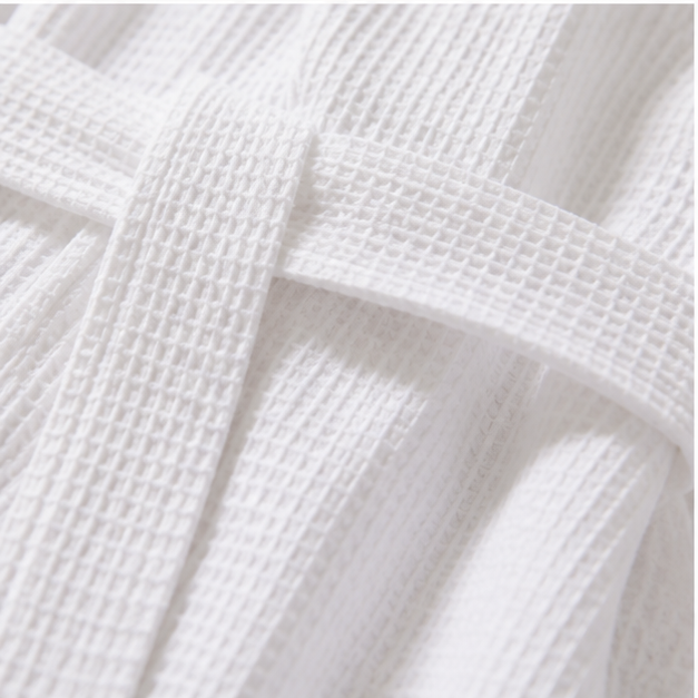 Aarniva Muslin Bathrobe | Ultra-Soft & Breathable | Classic White