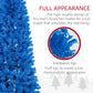 HOMCOM 4FT Artificial Christmas Tree Holiday Xmas Holiday Pencil Tree Decoration with Automatic Open for Home Party, Pink
