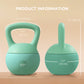 Soozier 18 lb Soft Kettlebell, Sand Filled Weight w/ Grip Handle, Kettlebell Weight for Full Body Workout and Strength Training