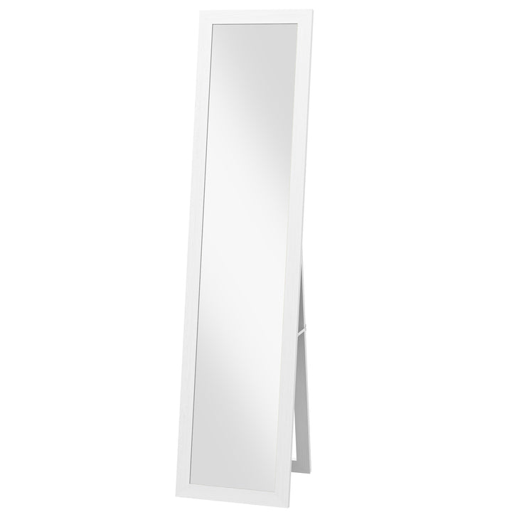 HOMCOM 15" x 62" Full Length Mirror for Bedroom, Free Standing Dressing Mirror, Wall Mirror for Living Room, Grey