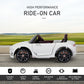 Aosom 12V Ride On Car Licensed Bentley Battery Powered Electric Vehicles w/ Parent Remote Control, 2 Speed - Black