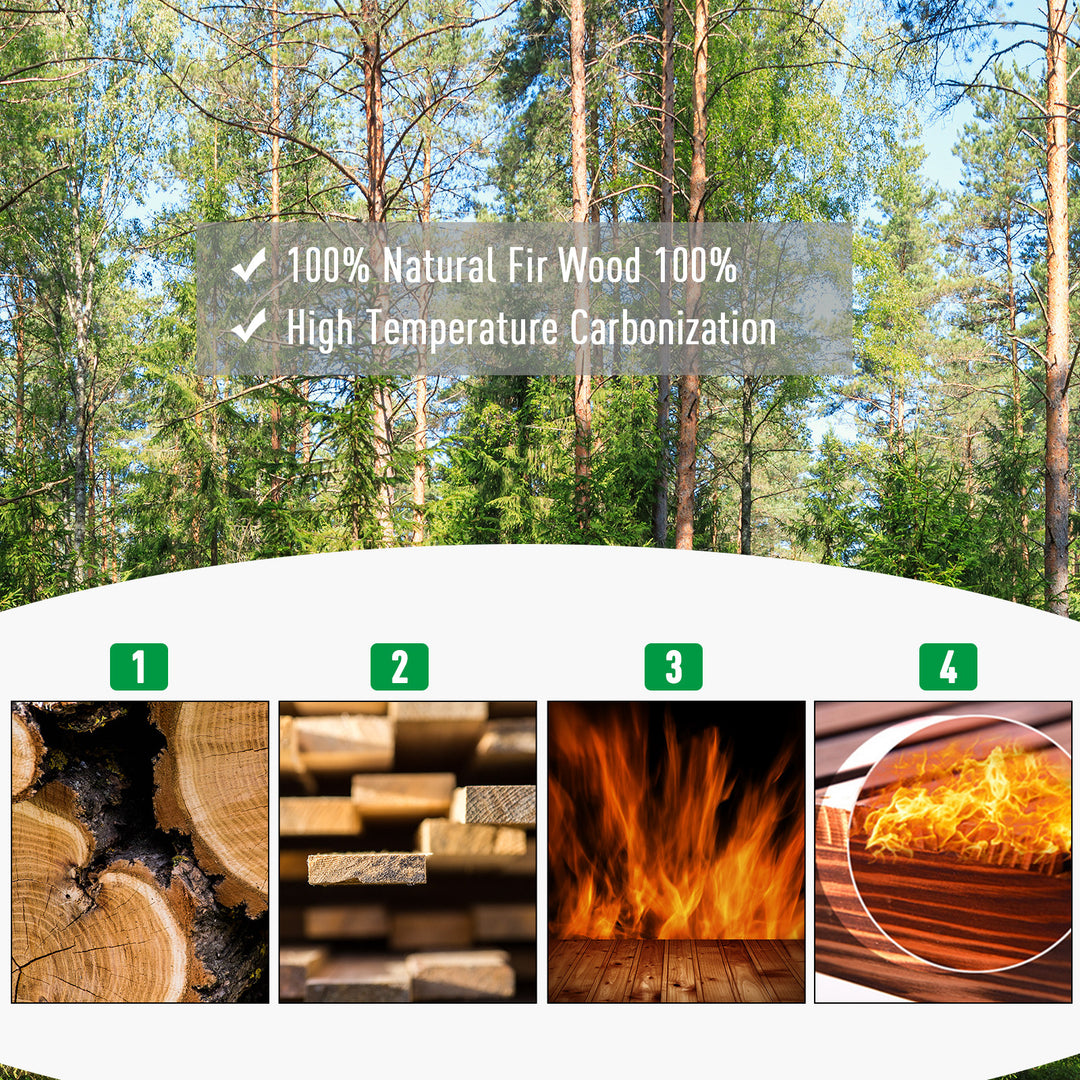 Outsunny 37.5"x15"x15.75" Raised Garden Bed, Wooden Planters for Outdoor Plants, Rectangle Vegetable Planter Box for Patio Deck Balcony Outdoor Gardening