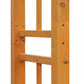 Outsunny 85" Wooden Outdoor Garden Arbour, Garden Arch Trellis for Climbing Vines  for Wedding and Ceremony - Orange