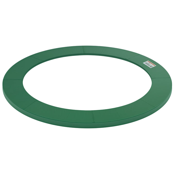 HOMCOM Φ10ft Trampoline Replacement Safety Pad Trampoline Pad Waterproof Spring Cover Green
