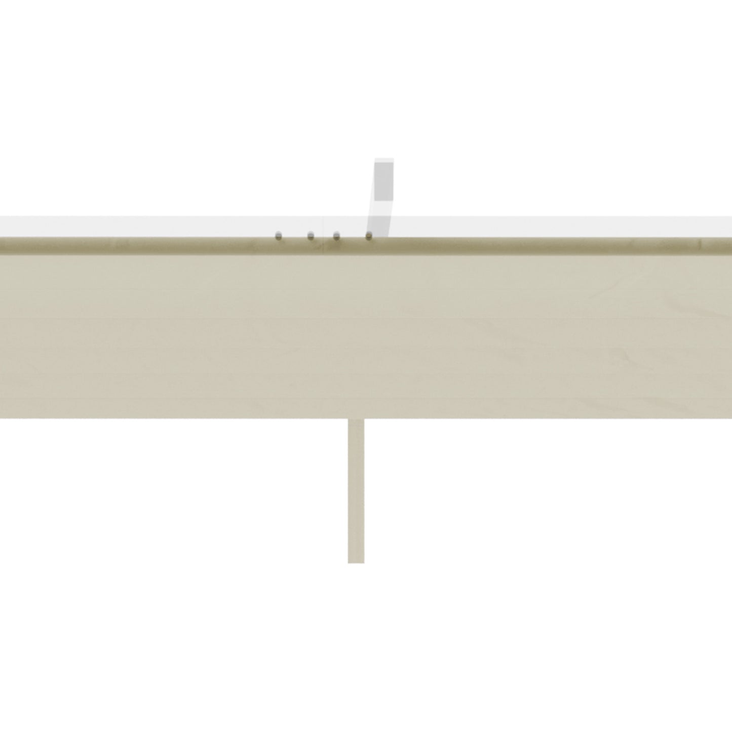 Outsunny Retractable Replacement Pergola Canopy for 10' x 10' Pergola, Pergola Cover Replacement, Cream White