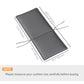 Outsunny Outdoor Chair Cushions Set of 2 High Back Patio Seat Cushions UPF50+ Fade Resistant Yarn-Dyed Polyester, Dark Grey