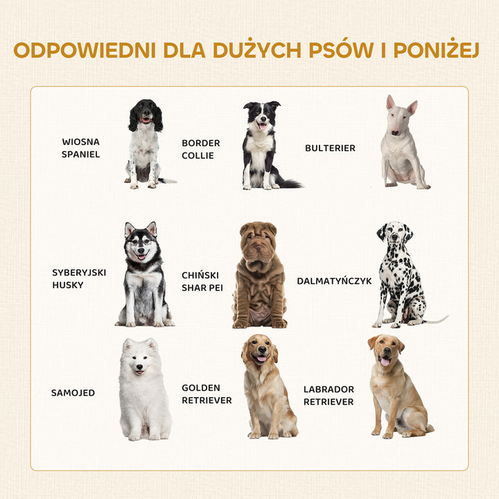 PawHut Pet Crate End Table with Water-resistant Cushion or Large Medium Dogs, White