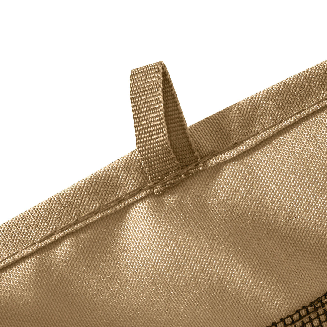 Outsunny Gazebo Replacement Mosquito Netting 10' x 10' Black Screen Walls for Canopy with Zippers for Parties and Outdoor Activities