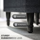 HOMCOM Storage Ottoman, Linen Fabric End of Bed Bench with Button Tufted Storage Bench for Bedroom, Grey